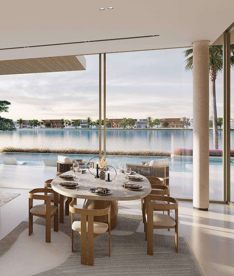 فلل للبيع في نخلة جبل علي | فيلا قيد الإنشاء في دبي تملك حر