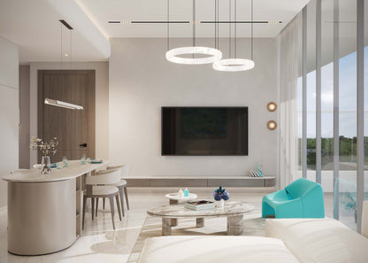 شقق للبيع في دبي لاند DLRC | تملك حر واستثمار سكني