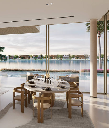 فلل للبيع في نخلة جبل علي | فيلا قيد الإنشاء في دبي تملك حر